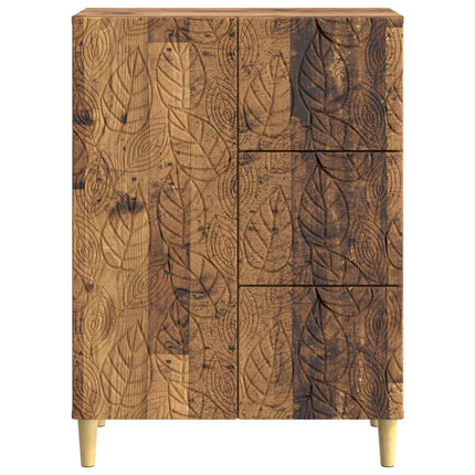 Sideboard Gammalt trä 66 x 34,5 x 90 cm Konstruerat trä