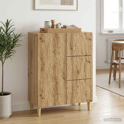 Sideboard Artisan-ek 66 x 34,5 x 90 cm Konstruerat trä