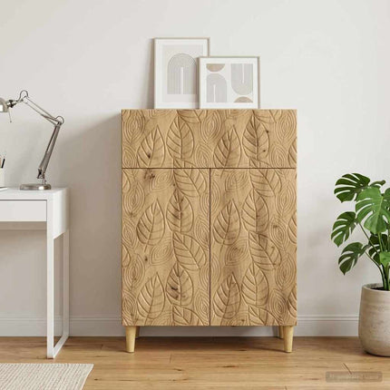 Sideboard Artisan-ek 66 x 34,5 x 90 cm Konstruerat trä