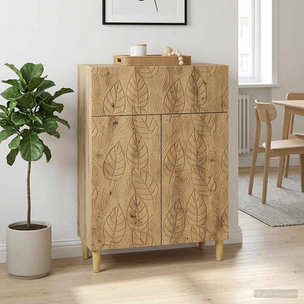 Sideboard Artisan-ek 66 x 34,5 x 90 cm Konstruerat trä