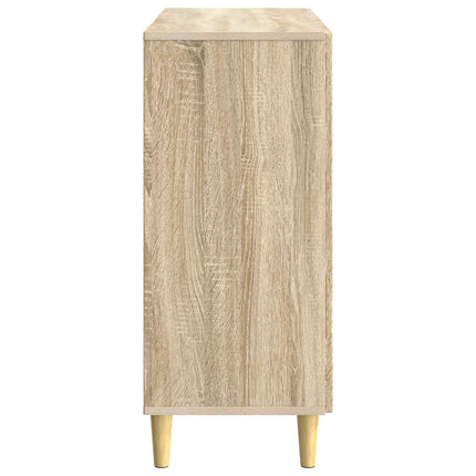 Sideboard Sonoma-ek 89 x 34,5 x 80 cm Konstruerat trä