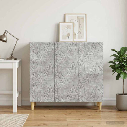Sideboard Betonggrå 89 x 34,5 x 80 cm Konstruerat trä