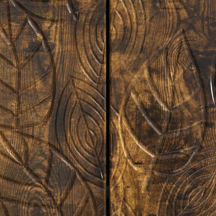 Sideboard Rökt ek 89 x 34,5 x 80 cm Konstruerat trä