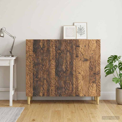 Sideboard Gammalt trä 89 x 34,5 x 80 cm Konstruerat trä