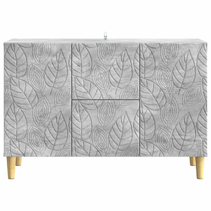 Sideboard Betonggrå 89 x 34,5 x 60 cm Konstruerat trä