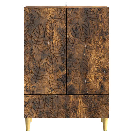 Sideboard Rökt ek 66 x 34,5 x 95 cm Konstruerat trä