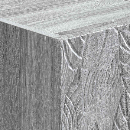 Sideboard Grå Sonoma 66 x 34,5 x 95 cm Konstruerat trä