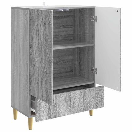 Sideboard Grå Sonoma 66 x 34,5 x 95 cm Konstruerat trä