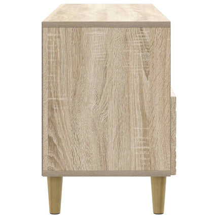 TV-skåp 102 x 34,5 x 50 cm Sonoma-ek Konstruerat trä
