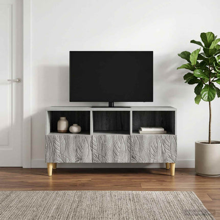TV-skåp 102 x 34,5 x 50 cm Grå Sonoma Konstruerat trä
