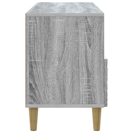 TV-skåp 102 x 34,5 x 50 cm Grå Sonoma Konstruerat trä