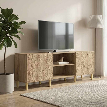 TV-skåp 150 x 31 x 50 cm Artisan-ek Konstruerat trä