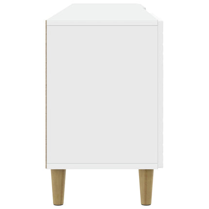 TV-skåp 102 x 34,5 x 50 cm Vit Konstruerat trä