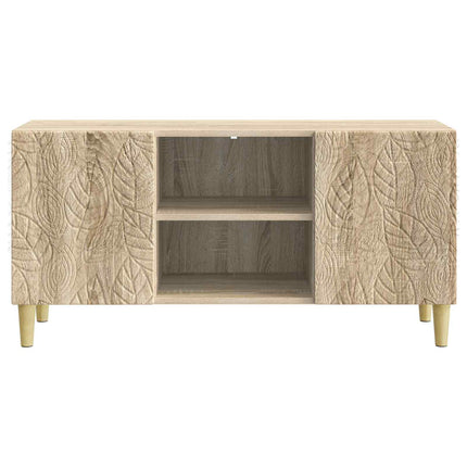 TV-skåp 102 x 34,5 x 50 cm Sonoma-ek Konstruerat trä