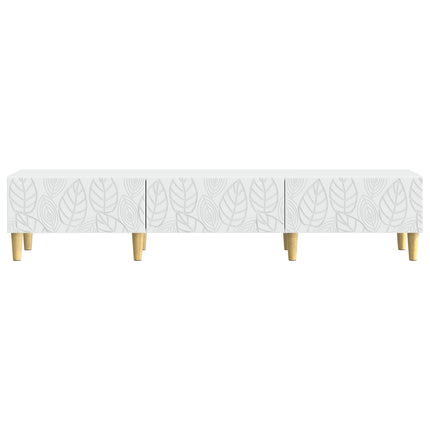 TV-skåp 147 x 34,5 x 30 cm Vit Konstruerat trä