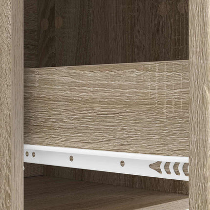 TV-skåp 147 x 34,5 x 30 cm Sonoma-ek Konstruerat trä