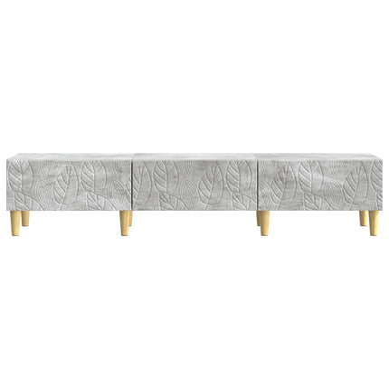 TV-skåp 147 x 34,5 x 30 cm Betonggrå Konstruerat trä