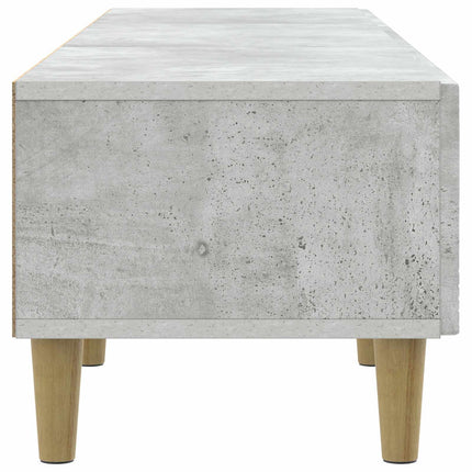 TV-skåp 147 x 34,5 x 30 cm Betonggrå Konstruerat trä
