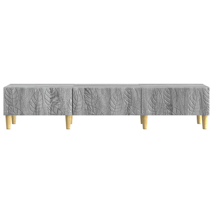 TV-skåp 147 x 34,5 x 30 cm Grå Sonoma Konstruerat trä