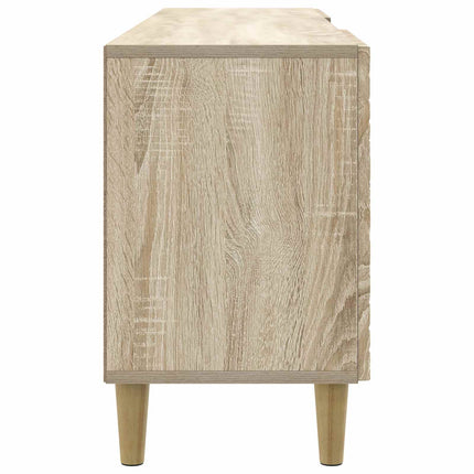 TV-skåp 99 x 34,5 x 50 cm Sonoma-ek Konstruerat trä