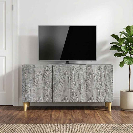 TV-skåp 99 x 34,5 x 50 cm Grå Sonoma Konstruerat trä