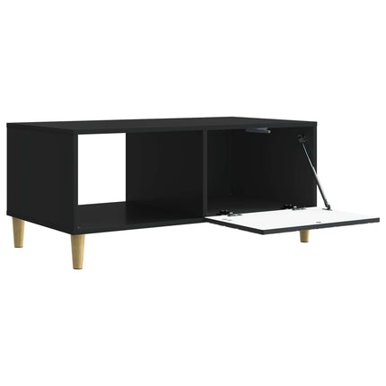 Kaffeebord Svart 90 x 50 x 40 cm Konstruerat trä