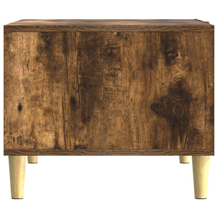 Kaffeebord Rökt ek 90 x 50 x 40 cm Konstruerat trä