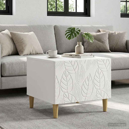 Kaffeebord Vit 50 x 49 x 40 cm Konstruerat trä