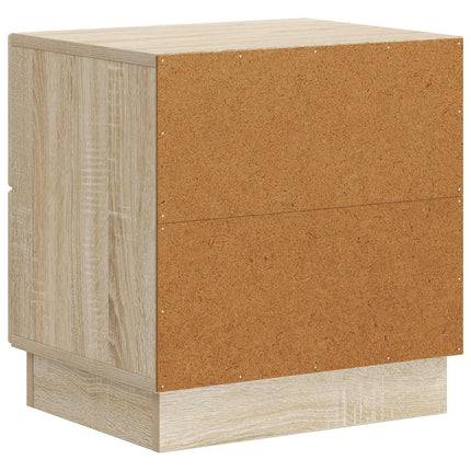 Nattduksbord Sonoma-ek 43 x 34,5 x 44,5 cm Konstruerat trä