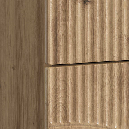 Nattduksbord Artisan-ek 43 x 34,5 x 44,5 cm Konstruerat trä