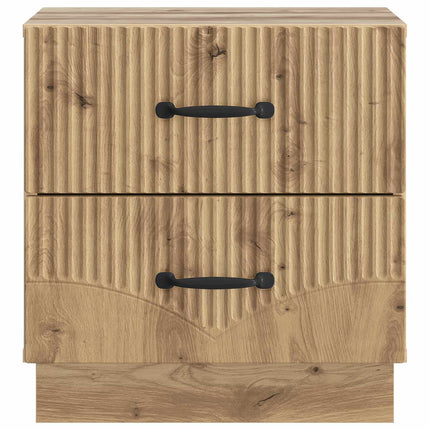 Nattduksbord med låda 2 pcs Artisan-ek 43 x 34,5 x 44,5 cm