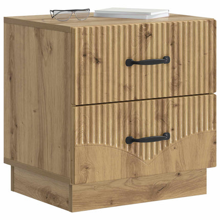 Nattduksbord med låda 2 pcs Artisan-ek 43 x 34,5 x 44,5 cm