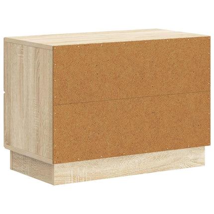 Nattduksbord Sonoma-ek 62 x 34,5 x 44,5 cm Konstruerat trä