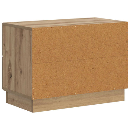 Nattduksbord Artisan-ek 62 x 34,5 x 44,5 cm Konstruerat trä