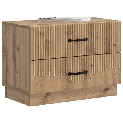 Nattduksbord Artisan-ek 62 x 34,5 x 44,5 cm Konstruerat trä