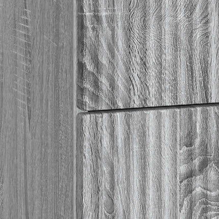 Nattduksbord Grå sonoma-ek 43 x 41 x 63,5 cm Konstruerat trä