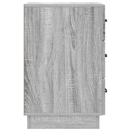 Nattduksbord Grå sonoma-ek 43 x 41 x 63,5 cm Konstruerat trä