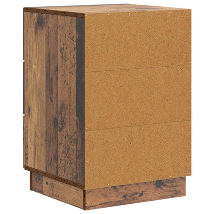 Nattduksbord Gammalt trä 43 x 41 x 63,5 cm Konstruerat trä