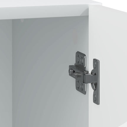 Sängbord Vit 43 x 34,5 x 47 cm Konstruerat trä