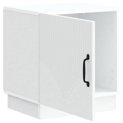 Sängbord 2 pcs Vit 43 x 34,5 x 47 cm Konstruerat trä