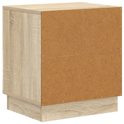 Sängbord Sonoma-ek 43 x 34,5 x 47 cm Konstruerat trä