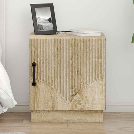 Sängbord 2 st Sonoma-ek 43 x 34,5 x 47 cm Konstruerat trä