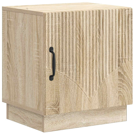 Sängbord 2 pcs Sonoma-ek 43 x 34,5 x 47 cm Konstruerat trä