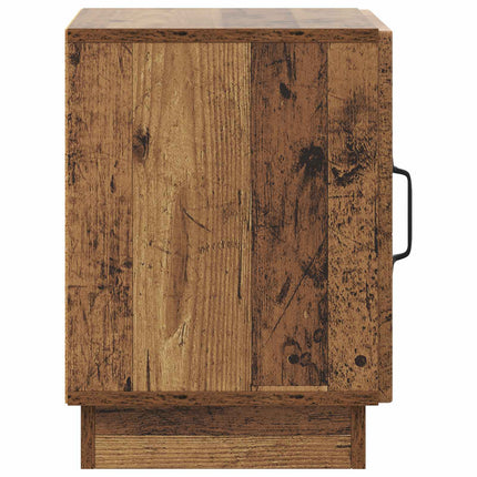 Sängbord Gammalt trä 43 x 34,5 x 47 cm Konstruerat trä