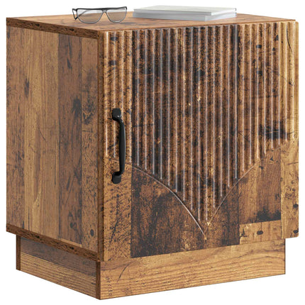 Sängbord 2 pcs Gammalt trä 43 x 34,5 x 47 cm Konstruerat trä