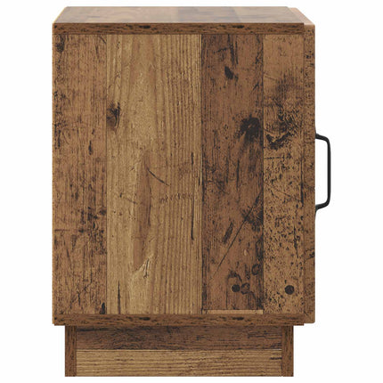 Sängbord 2 pcs Gammalt trä 43 x 34,5 x 47 cm Konstruerat trä