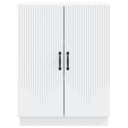 Sideboard Vit 66 x 34,5 x 87 cm Konstruerat trä