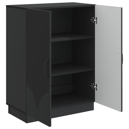 Sideboard Svart 66 x 34,5 x 87 cm Konstruerat trä