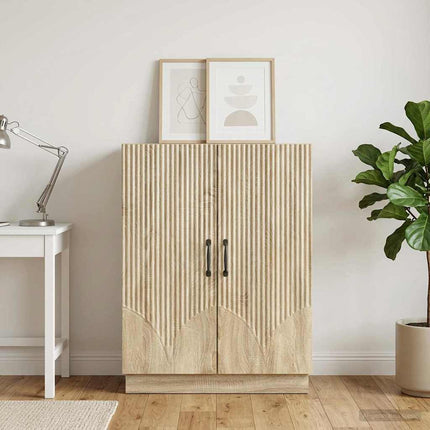 Sideboard Sonoma-ek 66 x 34,5 x 87 cm Konstruerat trä