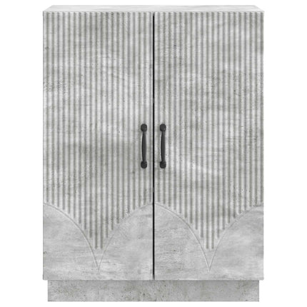 Sideboard Betonggrå 66 x 34,5 x 87 cm Konstruerat trä